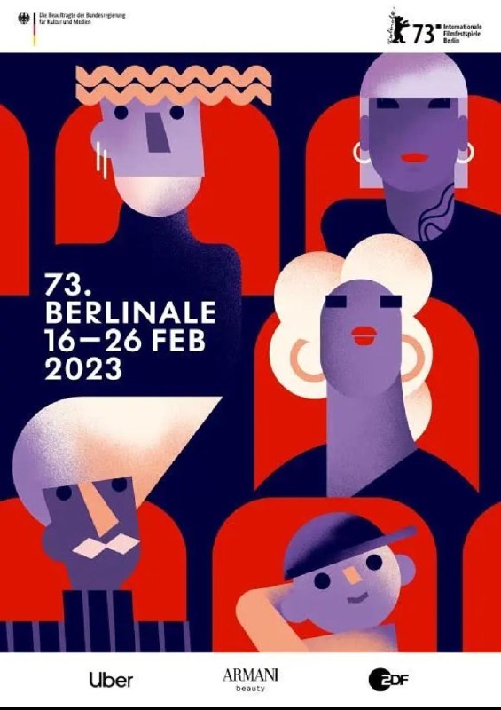 #影讯 #电影节.第73届柏林国际电影节将于2023年2月16日至26日举行