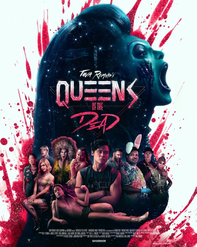 #活死人变装夜 Queens of the Dead (2025)导演: #蒂娜·罗梅罗编剧: Erin Judge / #蒂娜·罗梅罗主演: #瑞琪·琳德赫姆 / #凯蒂·M·奥布莱恩 / #杰克·黑文 / #香奈特·芮妮·威尔逊 / #夏恩·杰克逊类型: #喜剧 / #恐怖 / #同性制片国家/地区: #美国语言: 英语上映日期: 2025-06-07(翠贝卡电影节) / 2025-10-24(美国)片长: 99分钟又名: 活死人变装夜 Queens of the Dead (2025)IMDb: tt32986431IMDb评分：5.2剧情简介：布鲁克林一场变装秀派对被丧尸爆发的灾难打断，一群变装皇后和夜店潮人不得不放下各种私人恩怨和陈年旧账，利用各自的一技之长联合起来抗击这些食脑丧尸