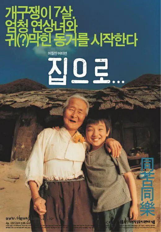 《爱·回家》又名《外婆的家》豆瓣评分:9.1(65536人评分)  