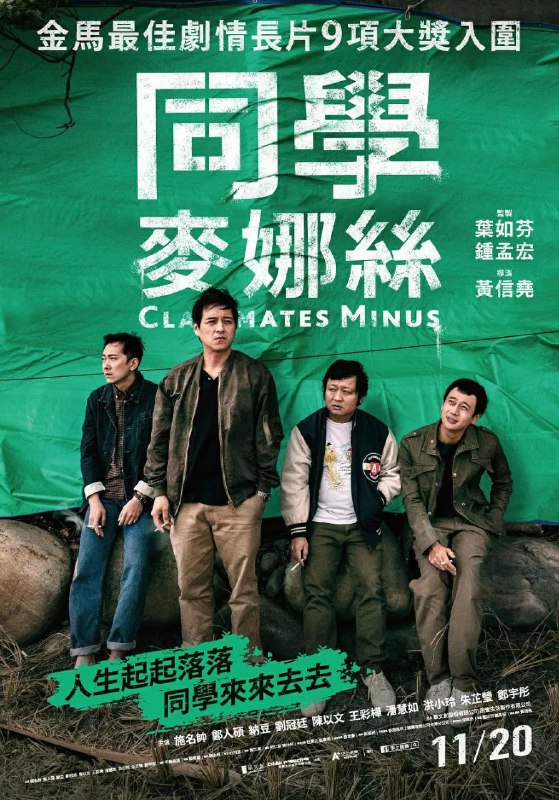 《同学麦娜丝》豆瓣评分：7.9分