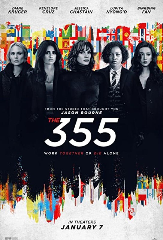 《特工355》imdb评分:5.0分