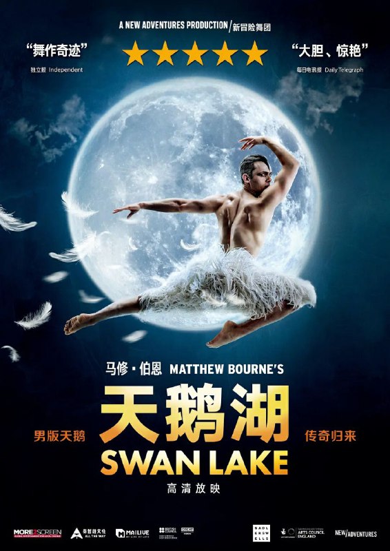马修•伯恩《天鹅湖(男版)》评分：9.2分(swan lake matthew bourne男版天鹅湖，更美，更不一样，又怎样，推荐的为哔哩哔哩版本，含弹幕，更适合初入舞剧表演人员观看)