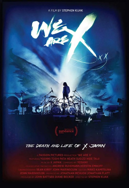 《我们是X(we are x)》豆瓣评分：9.2分(少数群体的人生派对！这是一场人生的洗礼，表面上是日本传奇乐队x-japan美国🗽纽约麦迪逊花园演唱会纪录片，却包含了一个时代怪咖们的那种单纯和真挚！少数群体和世界🌍的对抗，征服全世界，让少数变成多数的能力！是那个时代的魔力！是一个时代腾飞的印记！是震惊了全世界的力量💪 )